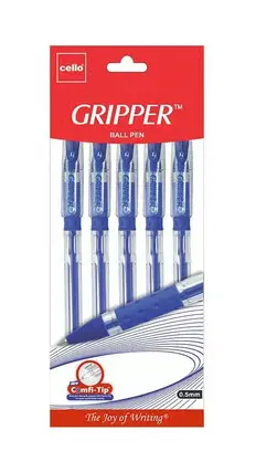 BIC Cello Gripper Ball Pen (Blue)