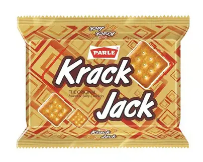 Parle Krackjack Crackers Sweet & Salty Biscuits