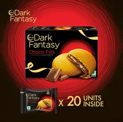 Sunfeast Dark Fantasy Choco Fills Cookies (230 g)