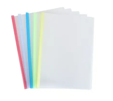 Worldone Slide Grip Binder File (10mm Sliding Bar) (Multicolour)