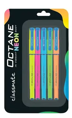 Classmate Gel Pen (Blue) - Pack of 5