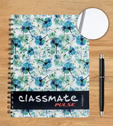 Classmate Single Line Notebook (300 Pages, Multicolour)